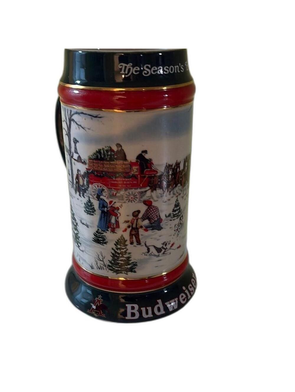 Budweiser  Holiday Stein